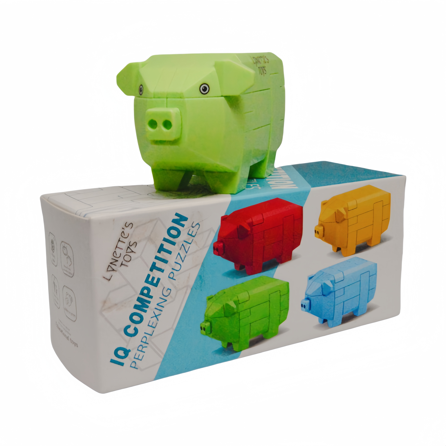 Lynette's Toys 3D Puzzle Animal Blocks Toy -Brain Game and Travel for Kids Aged 6+ Toy Brain Bolt Montessori Toys(RANDOM COLOR)