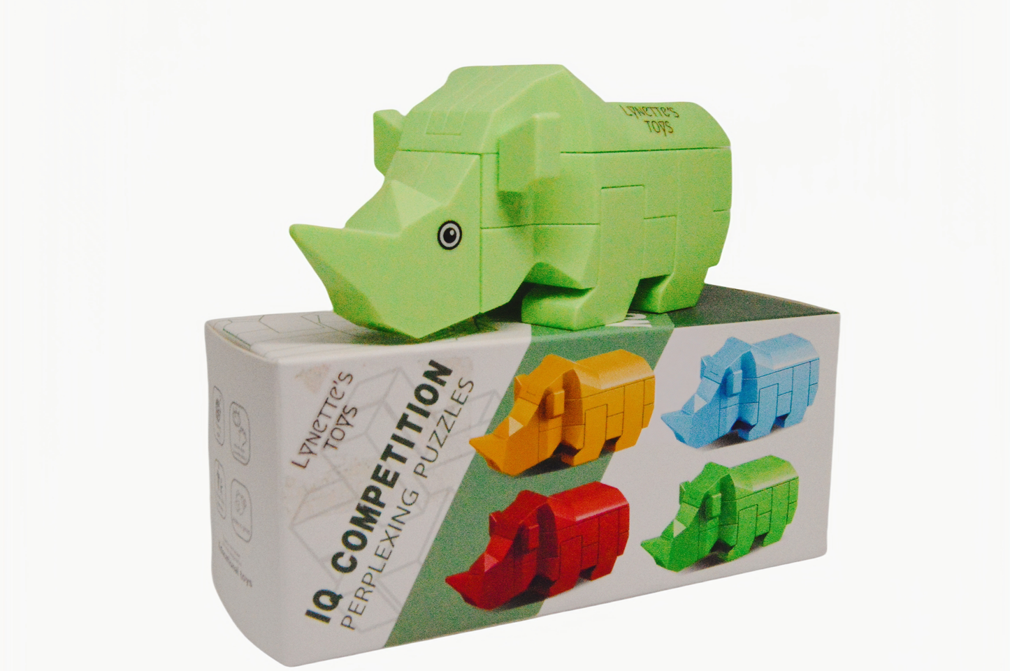 Lynette's Toys 3D Puzzle Animal Blocks Toy -Brain Game and Travel for Kids Aged 6+ Toy Brain Bolt Montessori Toys(RANDOM COLOR)